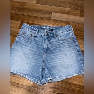 American Eagle Outfitters Light Blue Denim Shorts
